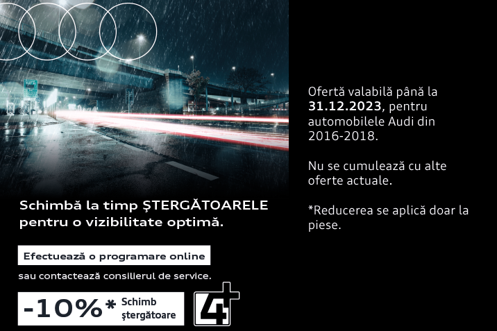 -10% Schimb stergatoare