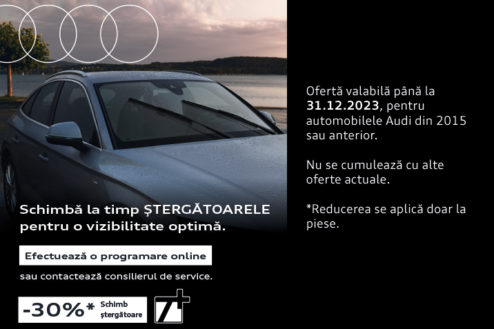 -30% Schimb stergatoare